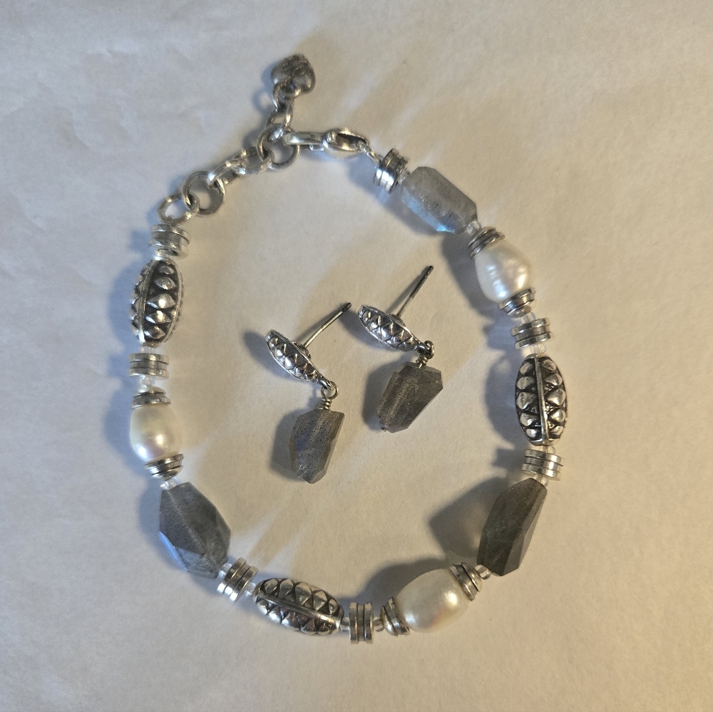 Brighton "Free Spirit" Bracelet and Matching Earrings - Retired